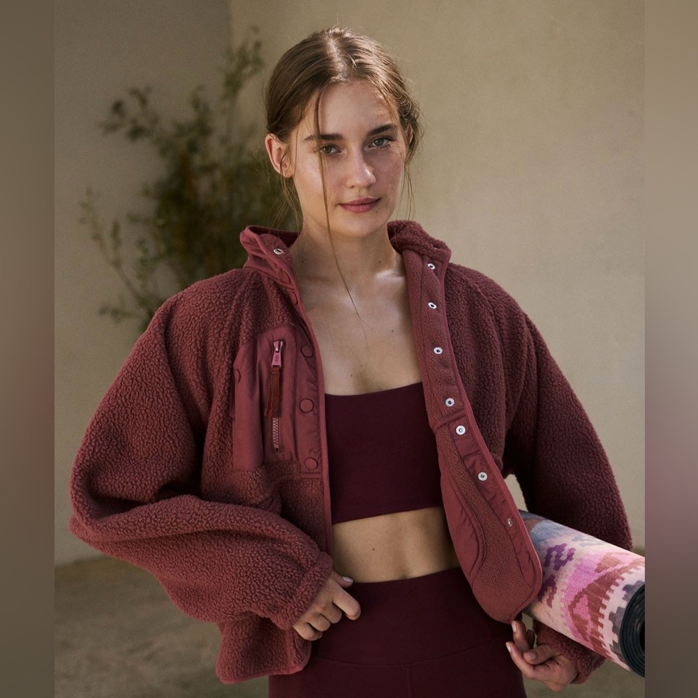 EUC Free People Movement Hit the Slopes Fleece Jacket, Sz medium